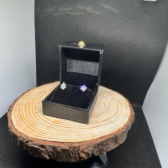 Pear Shaped Diamond Earrings 2 CTW - Picture 6 of 9